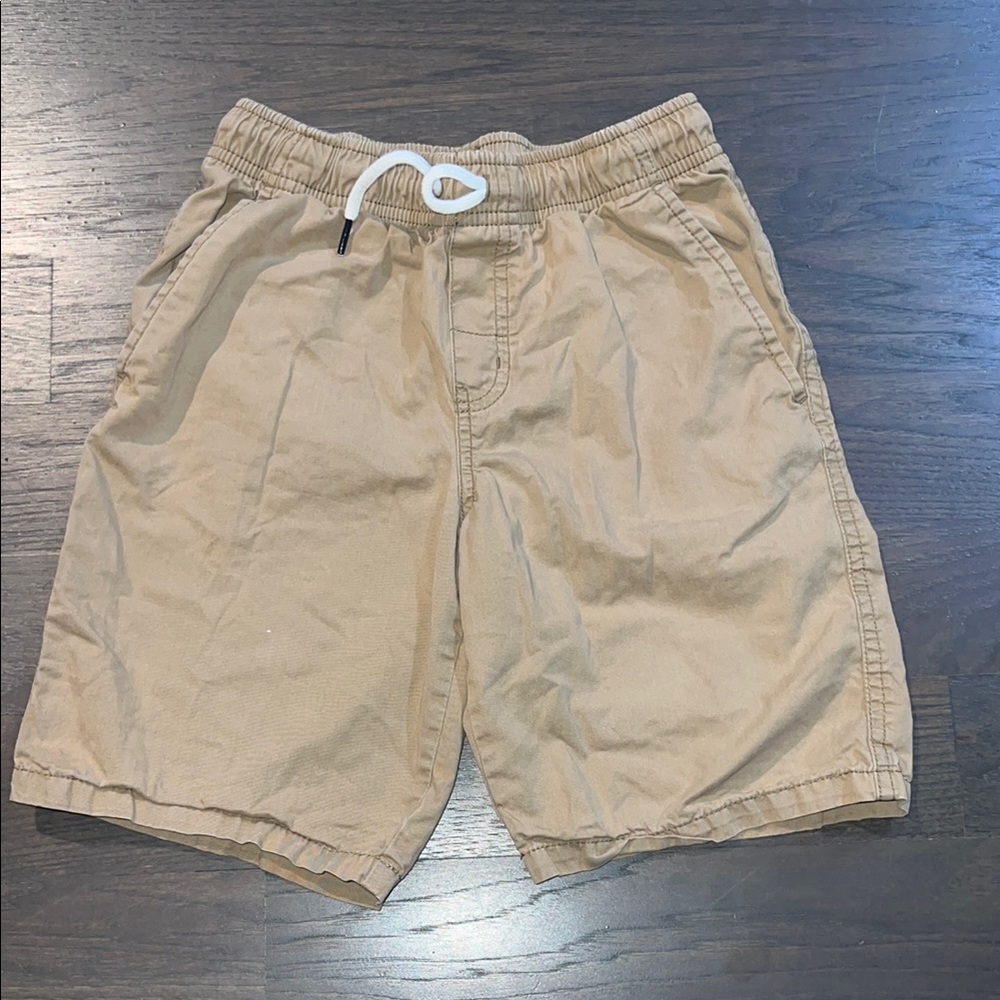 Cat & Jack Tan Athletic Shorts Elastic Waistband Lightweight Size 8/10